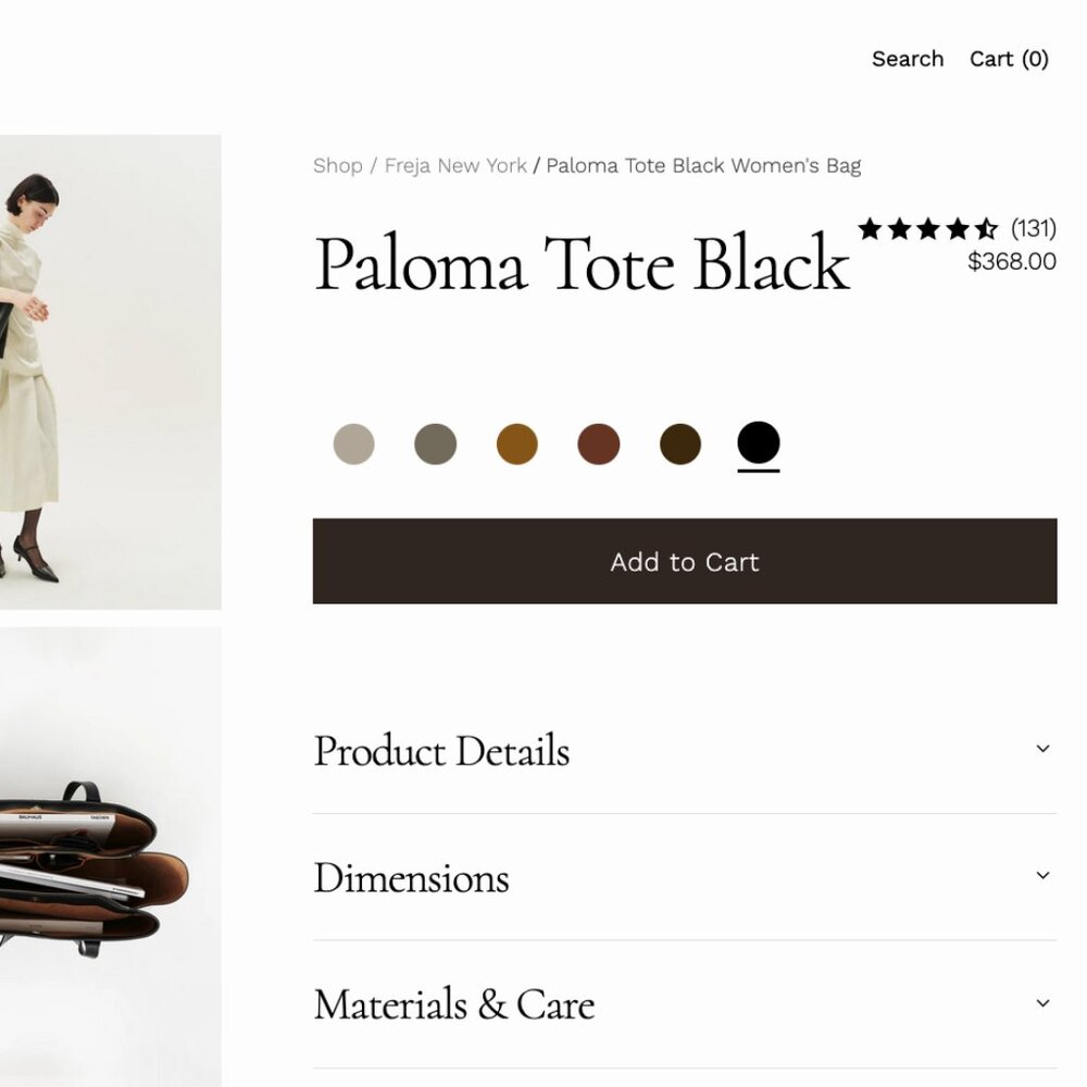 Freja NYC Paloma Tote - Picture 2 of 9